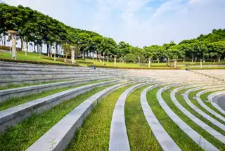 L&T Panvel Crestoria Estate amphitheater